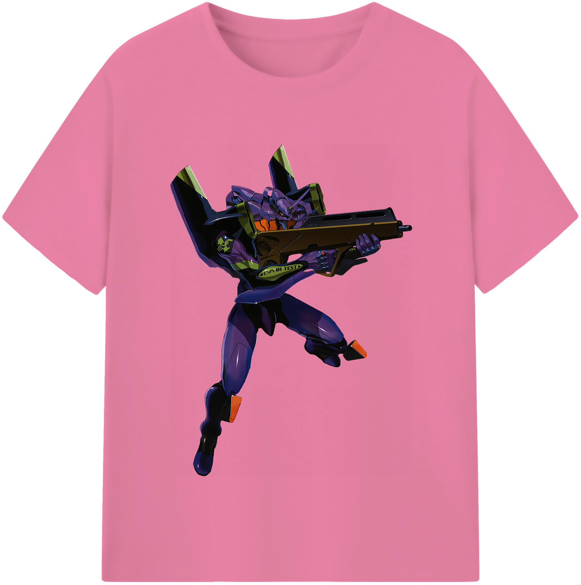 （画像用） EVA 新世紀エヴァンゲリオン 綿100％半袖Tシャツ（フロントプリント）